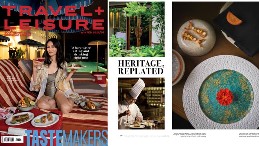 Head Banner KHAAN Bangkok Recognized by Travel + Leisure for Story-Driven Thai Contemporary Cuisine